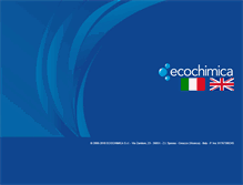 Tablet Screenshot of ecochimica.com